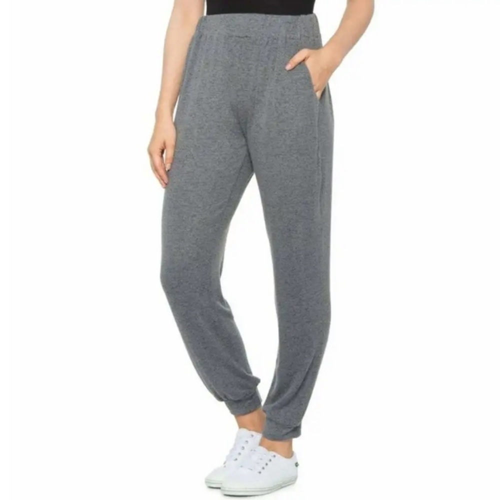YOUNG FABULOUS & BROKE Cozy Moon Soft fuzzy Grey Pull On Jogger
Lounge Pant